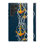 Anchored-Phone Case-Samsung Galaxy S22 Ultra-Glossy-Movvy