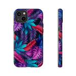 Purple Jungle-Phone Case-iPhone 14 Plus-Glossy-Movvy
