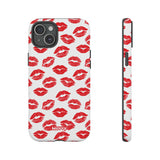Red Lips-Phone Case-iPhone 15 Plus-Matte-Movvy