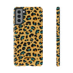 Golden Leopard-Phone Case-Samsung Galaxy S21 Plus-Glossy-Movvy