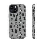 Black Cat-Phone Case-iPhone 13 Mini-Glossy-Movvy
