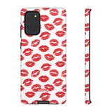 Red Lips-Phone Case-Samsung Galaxy S20+-Glossy-Movvy