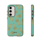 Caribbean Pineapple-Phone Case-Samsung Galaxy S23-Glossy-Movvy