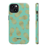 Caribbean Pineapple-Phone Case-iPhone 13-Glossy-Movvy