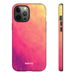 Sunset Brushstrokes-Phone Case-iPhone 12 Pro Max-Glossy-Movvy