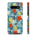 Hawaiian Flowers-Phone Case-Samsung Galaxy S10 Plus-Glossy-Movvy