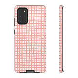 Seaside Plaid-Phone Case-Samsung Galaxy S20+-Glossy-Movvy