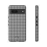 Houndstooth-Phone Case-Google Pixel 7-Matte-Movvy