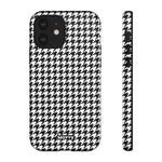 Houndstooth-Phone Case-iPhone 12-Matte-Movvy