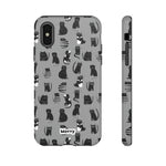 Black Cat-Phone Case-iPhone X-Glossy-Movvy