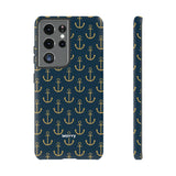 Gold Anchors-Phone Case-Samsung Galaxy S21 Ultra-Matte-Movvy