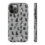 Black Cat-Phone Case-iPhone 12 Pro-Glossy-Movvy