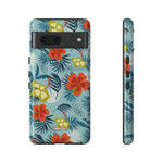 Hawaiian Flowers-Phone Case-Google Pixel 7-Glossy-Movvy