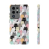 Cat Lady-Phone Case-Samsung Galaxy S21 Ultra-Matte-Movvy