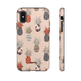 Pineapples in the Wild-Phone Case-iPhone XS-Matte-Movvy