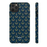 Gold Anchors-Phone Case-iPhone 11 Pro Max-Matte-Movvy