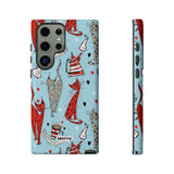 Cats and Lattes-Phone Case-Samsung Galaxy S23 Ultra-Glossy-Movvy