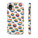Rainbow Kiss-Phone Case-iPhone XR-Matte-Movvy