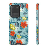 Hawaiian Flowers-Phone Case-Samsung Galaxy S20 Ultra-Matte-Movvy