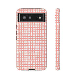 Seaside Plaid-Phone Case-Google Pixel 6-Glossy-Movvy