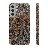Laced in the Nude-Phone Case-Samsung Galaxy S22 Plus-Glossy-Movvy