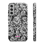 Laced Fleurs-Phone Case-Samsung Galaxy S22 Plus-Glossy-Movvy