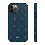 Anchor Quilt-Phone Case-iPhone 12 Pro-Matte-Movvy
