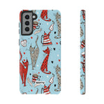Cats and Lattes-Phone Case-Samsung Galaxy S21 Plus-Matte-Movvy
