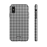 Houndstooth-Phone Case-iPhone XS-Glossy-Movvy