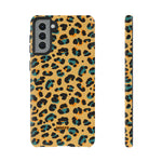 Golden Leopard-Phone Case-Samsung Galaxy S21 Plus-Matte-Movvy