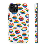 Rainbow Kiss-Phone Case-iPhone 13-Glossy-Movvy