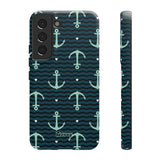 Anchor Hearts-Phone Case-Samsung Galaxy S22-Matte-Movvy