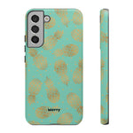 Caribbean Pineapple-Phone Case-Samsung Galaxy S22 Plus-Matte-Movvy