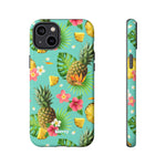 Hawaii Pineapple-Phone Case-iPhone 14 Plus-Matte-Movvy