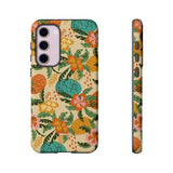 Mango Flowers-Phone Case-Samsung Galaxy S23 Plus-Glossy-Movvy