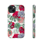 Succulent Roses-Phone Case-iPhone 14 Plus-Glossy-Movvy