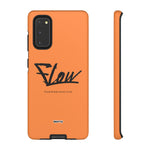 FLOW (Orange)-Phone Case-Samsung Galaxy S20-Matte-Movvy