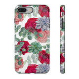 Succulent Roses-Phone Case-iPhone 8 Plus-Matte-Movvy