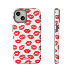 Red Lips-Phone Case-iPhone 14-Glossy-Movvy