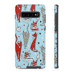 Cats and Lattes-Phone Case-Samsung Galaxy S10 Plus-Matte-Movvy