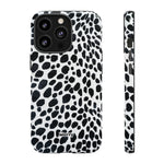 Spotted (Black)-Phone Case-iPhone 13 Pro-Glossy-Movvy
