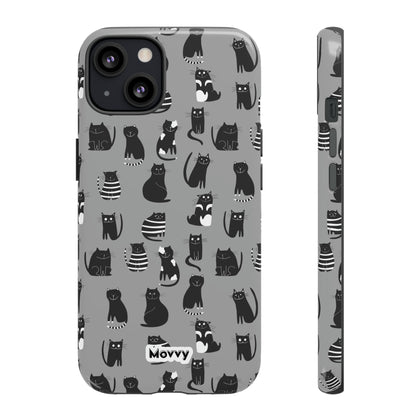 Black Cat-Phone Case-iPhone 13-Glossy-Movvy