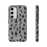 Black Cat-Phone Case-Samsung Galaxy S23-Glossy-Movvy