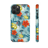Hawaiian Flowers-Phone Case-iPhone 11 Pro-Glossy-Movvy