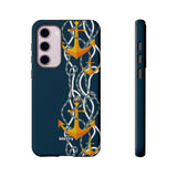 Anchored-Phone Case-Samsung Galaxy S23 Plus-Glossy-Movvy