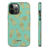 Caribbean Pineapple-Phone Case-iPhone 12 Pro Max-Matte-Movvy