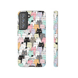 Cat Lady-Phone Case-Samsung Galaxy S21 FE-Matte-Movvy