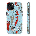 Cats and Lattes-Phone Case-iPhone 13-Glossy-Movvy