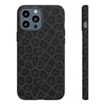 Onyx Leopard-Phone Case-iPhone 13 Pro Max-Matte-Movvy