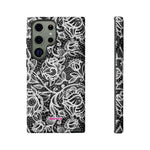 Laced Fleurs-Phone Case-Samsung Galaxy S23 Ultra-Glossy-Movvy